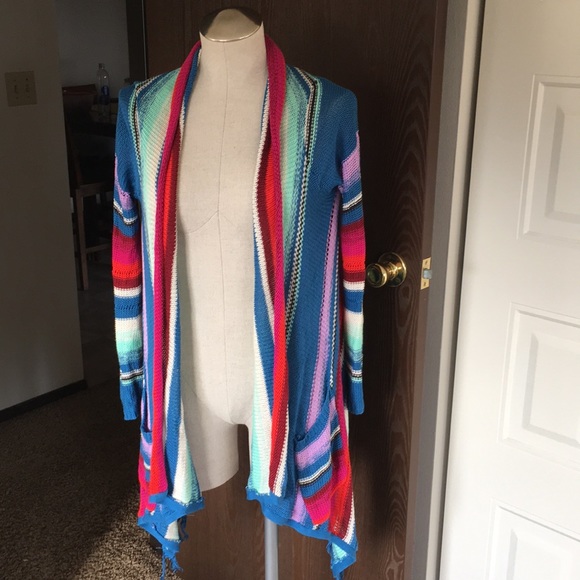 Billabong Sweaters - Billabong Fringe Cardigan